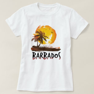 Camiseta Grunge de Barbados