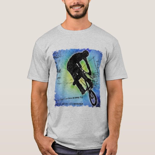 Camiseta Grunge de BMX (Anverso)
