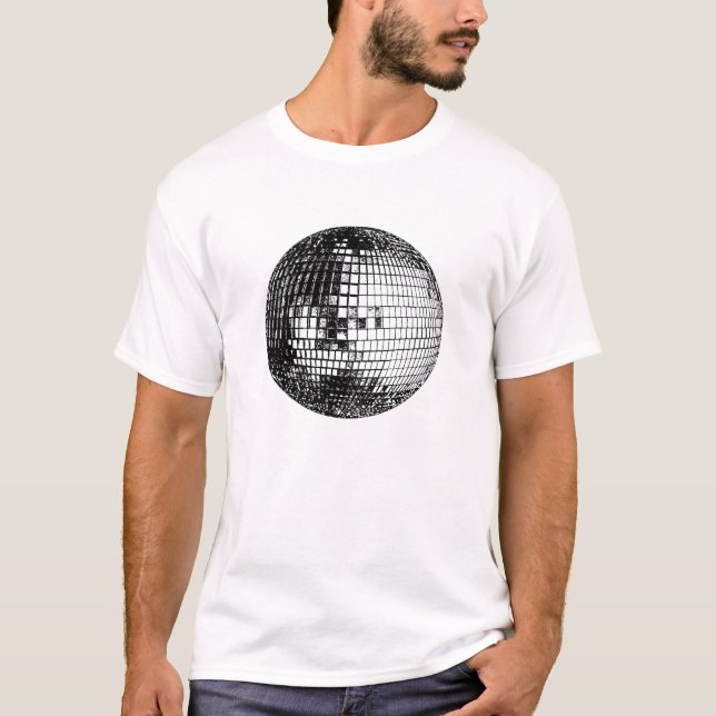 Camiseta Grunge de bola de disco (Anverso)