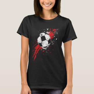 Camiseta Grunge de fútbol