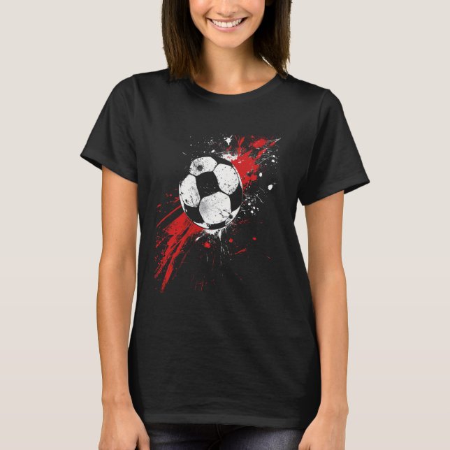 Camiseta Grunge de fútbol (Anverso)