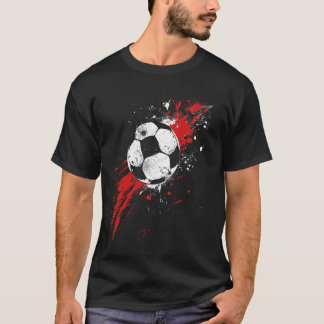 Camiseta Grunge de fútbol