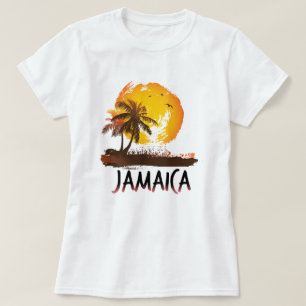 Camiseta Grunge de Jamaica