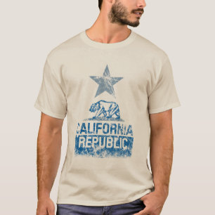 Camiseta Grunge de la bandera del estado de la REPÚBLICA d