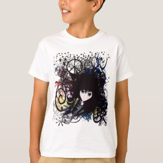 Camiseta Grunge de la paz del animado