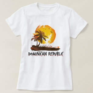 Camiseta Grunge de República Dominicana
