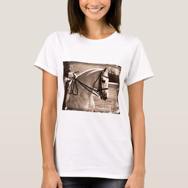 Camiseta Grunge del Dressage (Anverso)