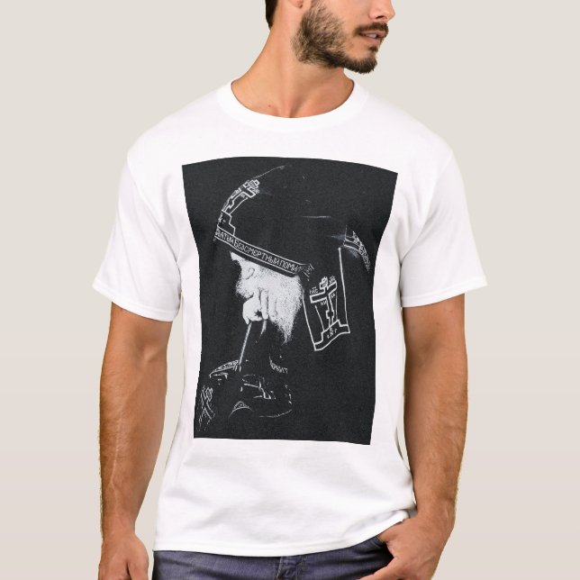 Camiseta Grunge del sacerdote ortodoxo (Anverso)