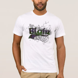 Camiseta Grunge del tartán de Blair