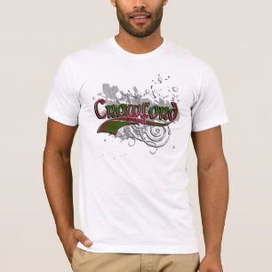 Camiseta Grunge del tartán de Crawford