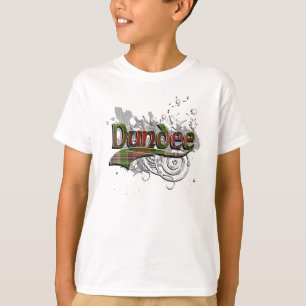 Camiseta Grunge del tartán de Dundee