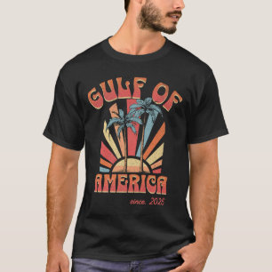 Camiseta Grunge Design Funny Retro 2025, Gulf Of Usa Americ