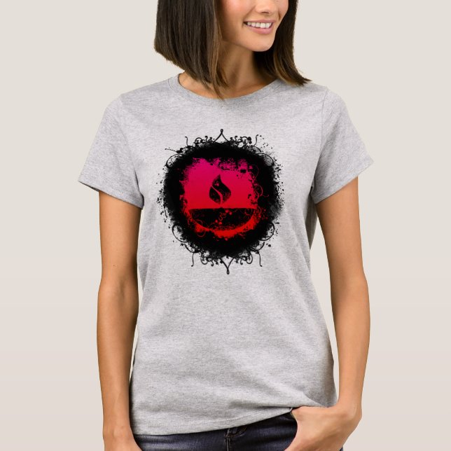 Camiseta Grunge Diwali Deepa (Anverso)