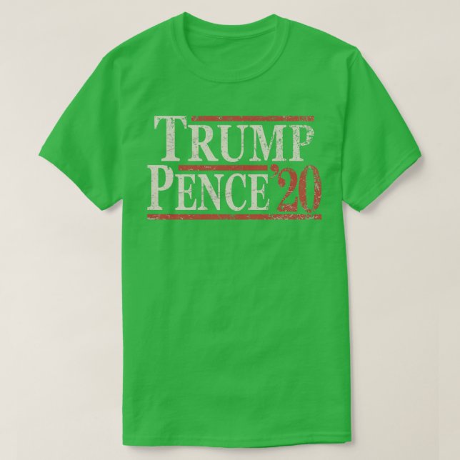 Camiseta Grunge Donald Mike Pence 2020 (Diseño del anverso)