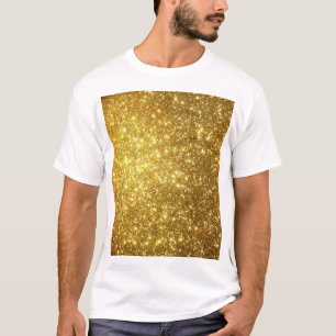 Camiseta Grunge dorado, ilustracion raster de alta resoluci