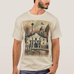 Camiseta Grunge en problemas de San Antonio Texas