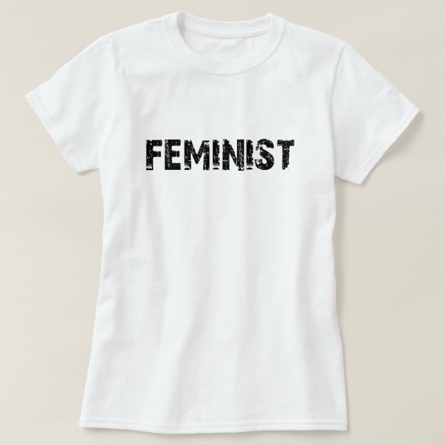 Camiseta Grunge feminista (Diseño del anverso)