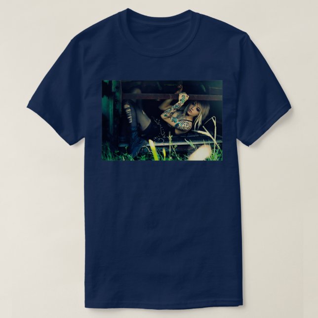 CAMISETA GRUNGE GODDESS (Diseño del anverso)