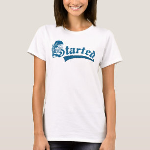 Camiseta Grunge gótico Comenzó la cosecha de cráneo