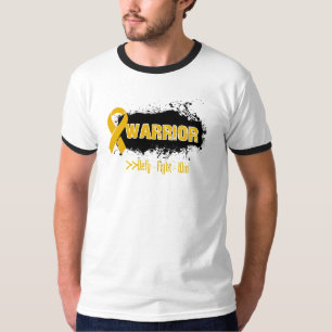 Camiseta Grunge - GUERRERO - cáncer del apéndice