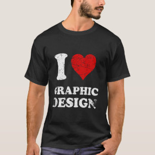 Camiseta Grunge Molesto Estilo Desgastado Me Encanta Gráfic