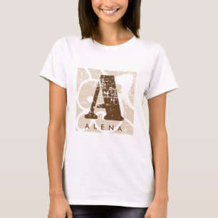 Camiseta Grunge Monograma Texto