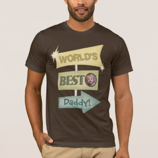 Camiseta Grunge retro de padre del papá de encargo del día