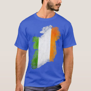 Camiseta Grunge Saint Patrickx27s Lucky Leprechaun Ireland 