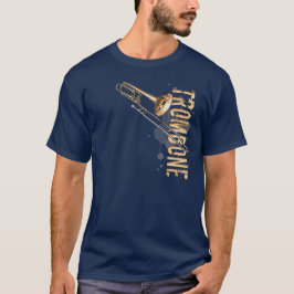 Camiseta Grunge Trombone