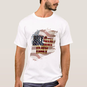 Camiseta Grunge USA 4 de julio Gráfico de la Independencia