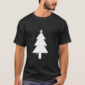 Camiseta Grunge vacaciones de árbol de Navidad para Fiesta