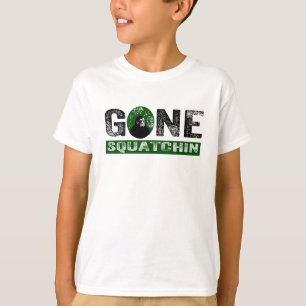 Camiseta Grunge (verde) ido Squatch de Squatchin
