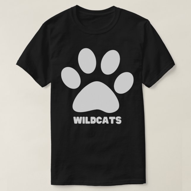 Camiseta Grunge Wildcats Pride 9 (Diseño del anverso)
