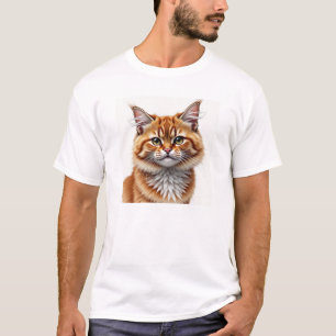 Camiseta Grungewave Kitty: Caos por las acuarelas digitales