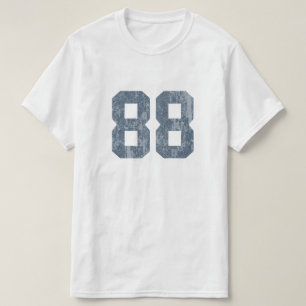 Camiseta Grungy Faded 88 Blue