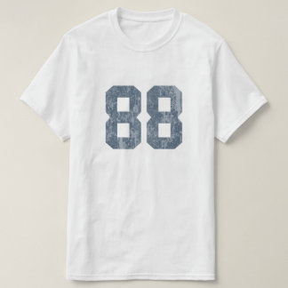 Camiseta Grungy Faded 88 Blue