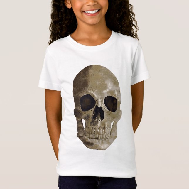 Camiseta Grungy Skull (Anverso)