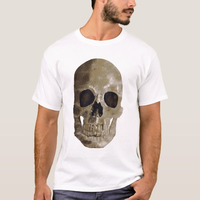 Camiseta Grungy Skull (Anverso)