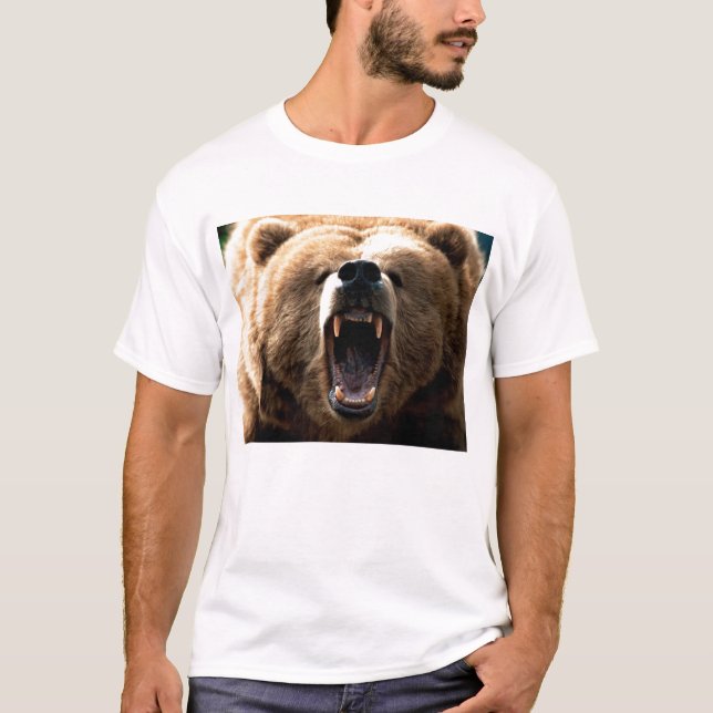 Camiseta Gruñido/orgullo del oso (Anverso)