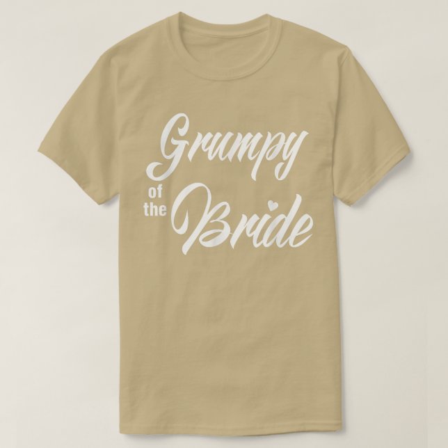 Camiseta Gruñón De La Novia Fiesta De La Boda (Diseño del anverso)
