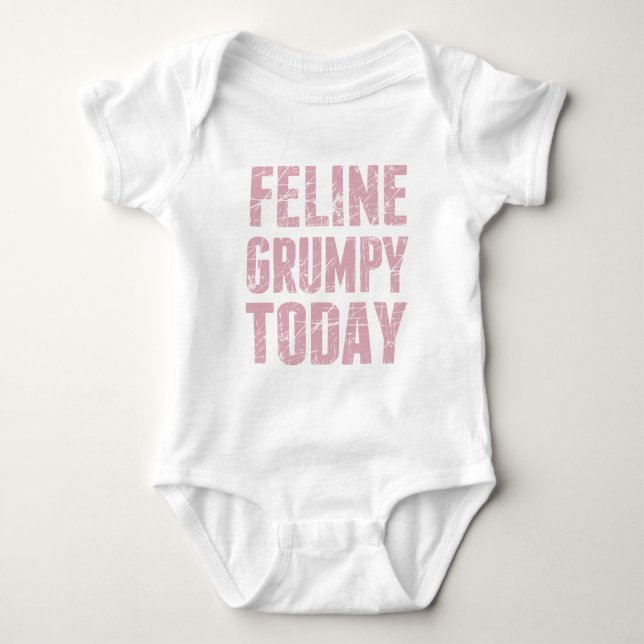 Camiseta Gruñón felino hoy (Anverso)