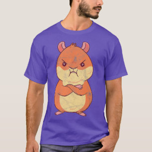 Camiseta Gruñón Molesto Y Furioso Hámster Estrafalario