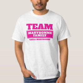 Camiseta grupal o familiar personalizada