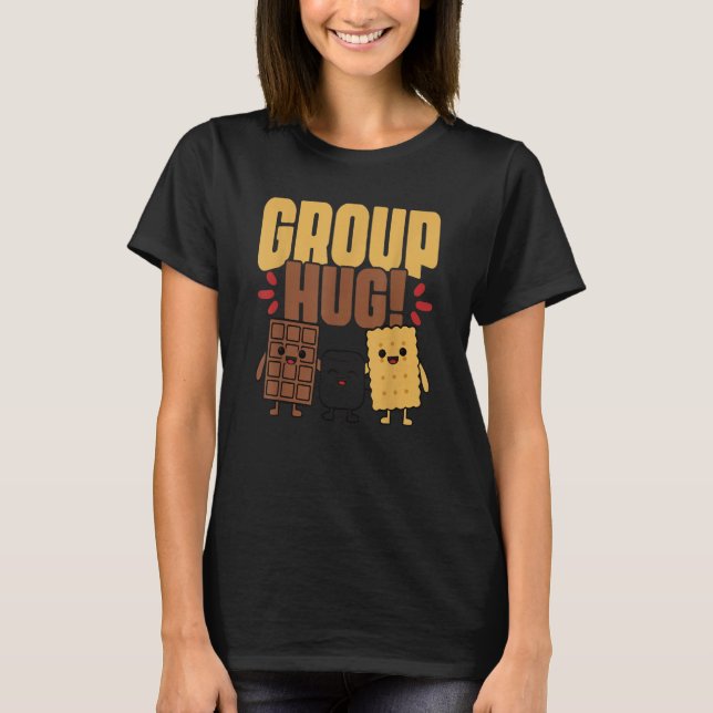 Camiseta Grupo Abraza S'more Chocolate Marshmallow Ca (Anverso)