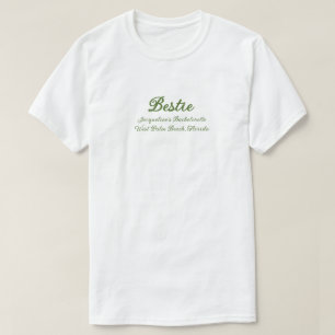 Camiseta Grupo Amigo Equipo Fiesta Green Beige Bach