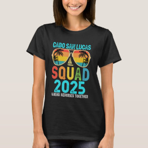 Camiseta Grupo Cabo San Lucas 2025 Vacaciones Amigos Famili