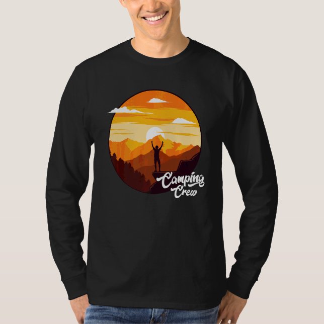Camiseta Grupo Camping Camping Camper Road Tri (Anverso)