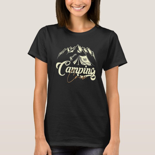 Camiseta Grupo Camping Camping Camper Road Tri (Anverso)