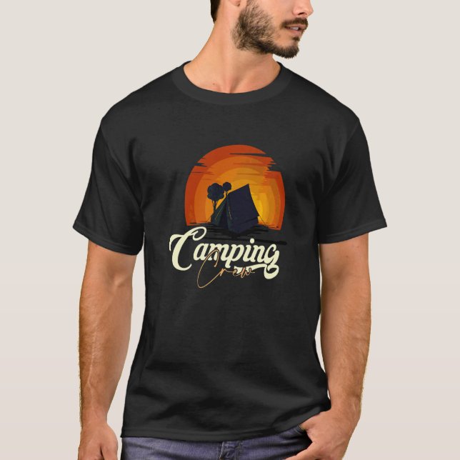 Camiseta Grupo Camping Camping Camper Road Tri (Anverso)