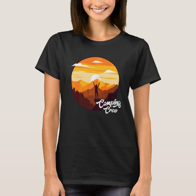 Camiseta Grupo Camping Camping Camper Road Tri (Anverso)